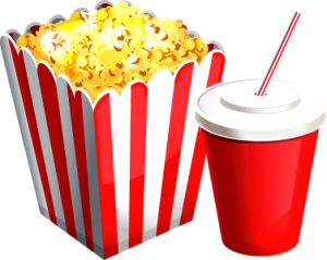 popcorn and soda